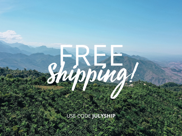 FREE Shipping on Online Orders in July